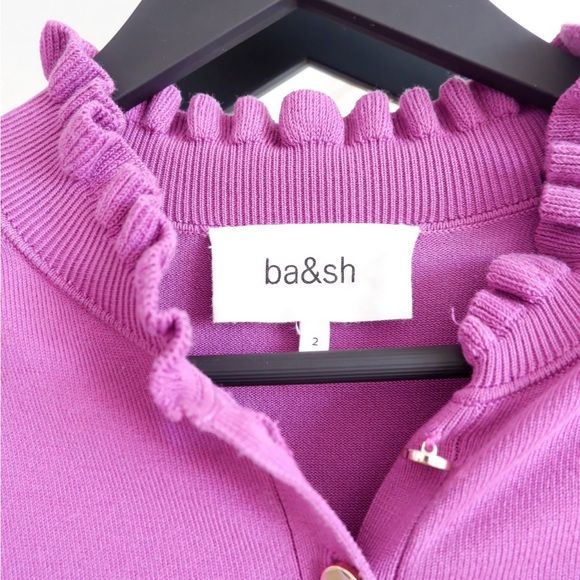 BA&SH Sera Jumper in Purple - Picture 6 of 7